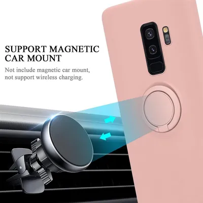 Produktbild von Cadorabo Hülle für Samsung Galaxy S9 PLUS Schutz Hülle in Rosa Handyhülle TPU Etui Case Cover