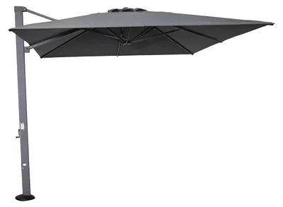 Productafbeelding van Garden Impressions Hawaii Emperor telescoop zweefparasol 300x400 antraciet