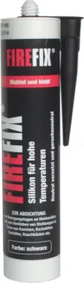 Produktbild von FireFix Silikon hitzebeständig schwarz 310 ml