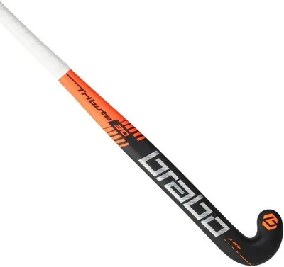 Produktbild von BRABO - FORCE TRIBUTE 30 Junior-Hockeyschläger Schwarz/Orange 34