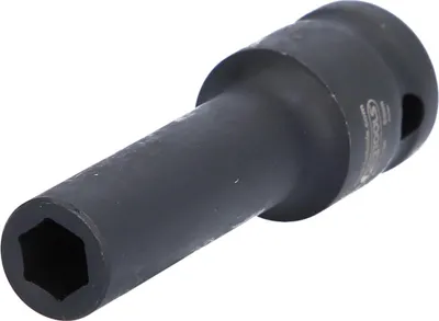 Produktbild von KS TOOLS 515.1109-E 1/2" Sechskant-Kraft-Stecknuss, lang, 9mm, auf Hänger