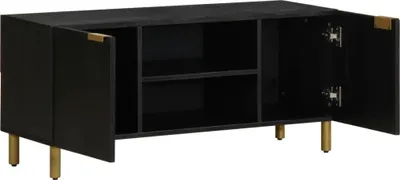 Obrázek produktu pro vidaXL TV skříňka černá 105x33x46 cm materiál na bázi dřeva