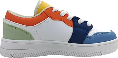 Image de Jela - Chaussures pour enfants, modèles à lacets, pour garçons, couleur blanche, chaussures de ville