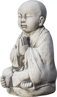 Image de Sculpture de jardin Bouddha figure en béton