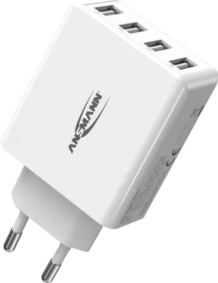 Immagine prodotto di Ansmann Caricabatterie domestico HC430 4xUSB 3000mA bianco