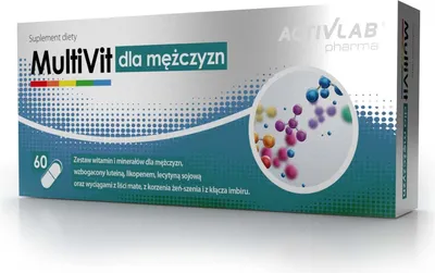 Zdjęcie produktu dla MultiVit dla mężczyzn komplet witamin dla mężczyzn Activlab Pharma