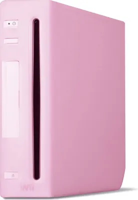 Immagine prodotto di Pelle protettiva per console rosa per Nintendo Wii