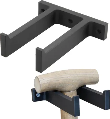 Produktbild von Wandhalter Gartengeräte Schaufel Spaten Hake Gerätehalter Halterung Universal