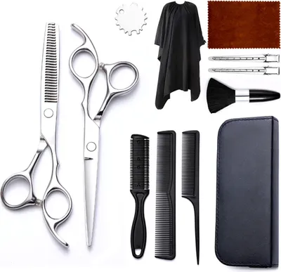 Produktbild von INF Deluxe 12-teiliges Haarschneidescheren-Set