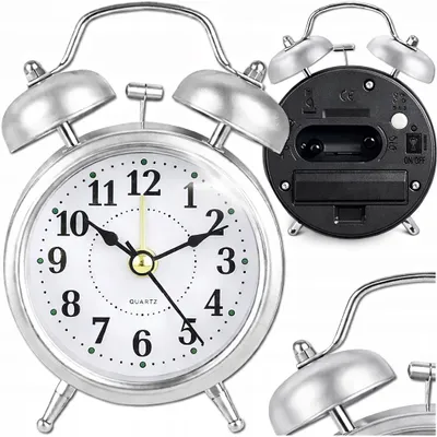 Produktbild von Karwil Retro Wecker Klassischer Metall Alarm lauter Hammerschlag