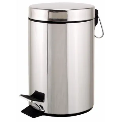Produktbild von Treteimer - Edelstahl - mit Kunststoffeinsatz - 12 Liter