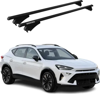 Produktbild von Menabo Dachträger Grundtäger für Cupra Formentor 2020-2025 75kg Alu Schwarz 2x