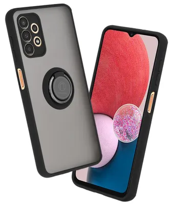 Produktbild von Techsuit Glinth Back Cover Hülle für Samsung Galaxy A13 - Schwarz