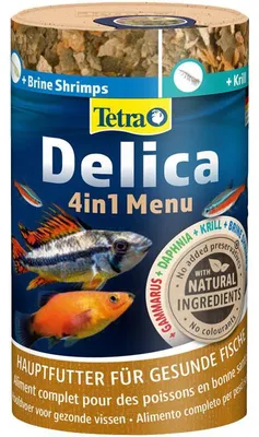 Produktbild von Tetra - Zusatzfutter für Fische, Delica Menü, 100 ml