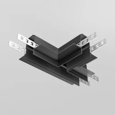 Zdjęcie produktu dla Łącznik T MAYTONI – zintegrowane akcesoria do systemu szyn Exility, czarny, TRA034CT-42.12B