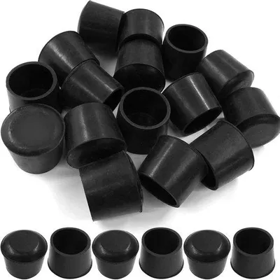 Produktbild von Famanu Möbelbeschützer Antirutsch 35 mm - Schwarz (16 Stück)
