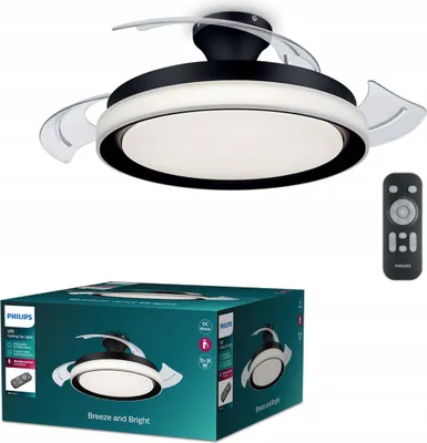 Immagine prodotto di Philips Bliss DC Fan soffitto 28W+35W TW Nero