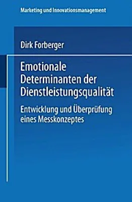 Produktbild von Emotionale Determinanten der Dienstleistungsqualität