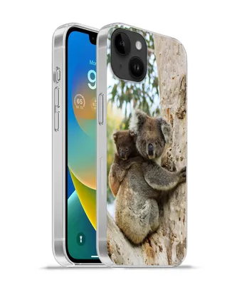 Produktbild von MuchoWow® Handyhülle Schutzhülle Hülle für Apple iPhone 14 Plus - Soft case Koalas - Kind - Baum - Jungen - Mädchen Silikon Softcase Handy Hülle - Abbildung