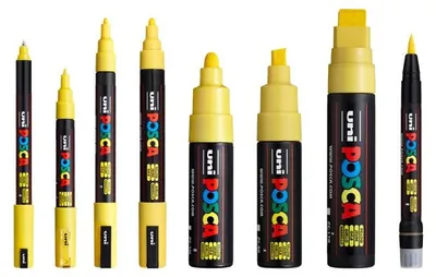 Produktbild von Uni-Ball uni POSCA PC-1MR, Schwarz, Schwarz, Bullet