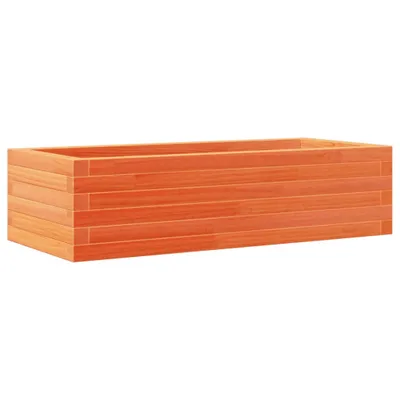 Produktbild von Pflanzkübel Wachsbraun 90x40x23 cm Massivholz Kiefer