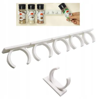 Image de Support d'ustensiles de cuisine Leki pour armoire 5 places UNIVERSAL blanc