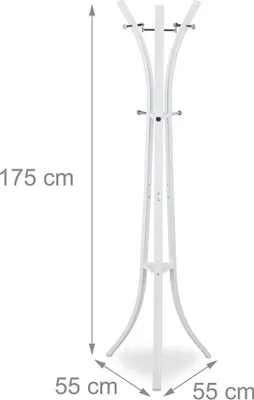 Productafbeelding van Famanu kledingrek, 175 cm - Modern design met 9 haken