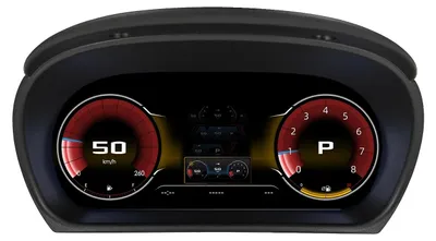 Image de Tableau de bord numérique, système de navigation GPS, compatible avec les berlines de luxe de la série 3, modèles E90, E91, E92, E93, de 2005 à 2012