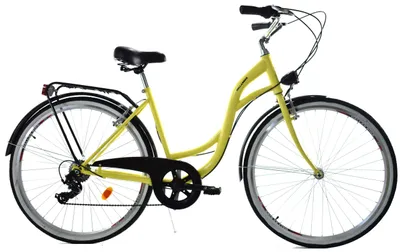 Zdjęcie produktu dla Rower Dallas City 28" 7spd - żółty z czarnym