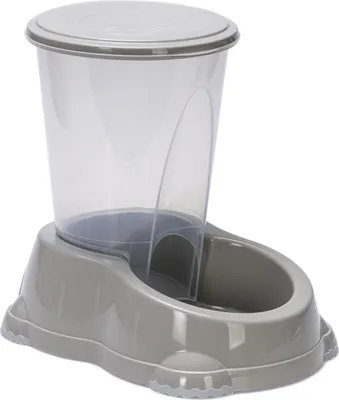 Produktbild von Napf Karlie Futterspender grau 1,5 L