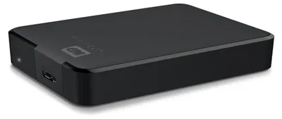 Produktbild von Western Digital Elements WDBHJS0060BBK-WESN, 6 TB, 2.5", 3.2 Gen 1 (3.1 Gen 1), Schwarz