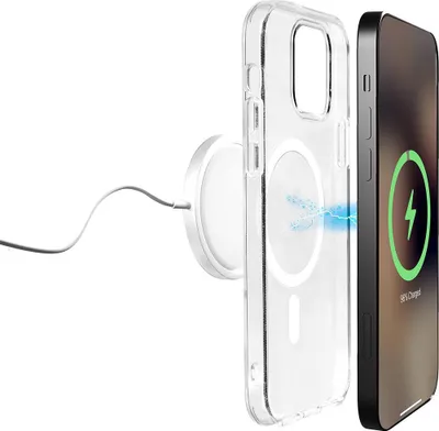 Image de Coque MagSafe pour iPhone 13 Pro Max Lite Mag Transparente Puro