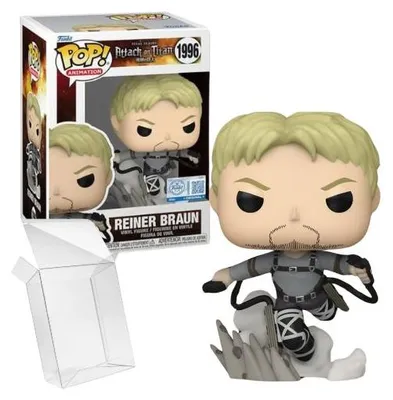 Produktbild von Funko Pop! Animation: Attack on Titan - Reiner Braun #1996 Funko Exclusive