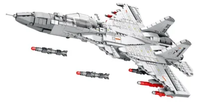 Image de Reobrix 33028 Avion de chasse 1066 pièces 53,5 cm