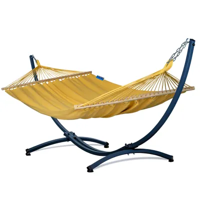 Immagine prodotto di Amaca Potenza con telaio Per due persone Amaca con barra 220x160 cm I Telaio 220kg