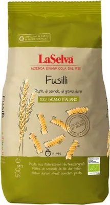 Produktbild von Pasta - Fusilli hell Hartweizengrieß 500g