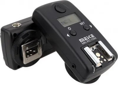 Produktbild von MeiKe RC-10 - Funkauslöser für Blitz mit TTL für Nikon und Kamera mit MC-DC2-Buchse