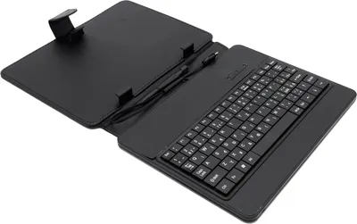 Produktbild von AIREN AiTab Leather Case 2 with USB Keyboard 8" BLACK (CZ/SK/DE/UK/US.. layout)