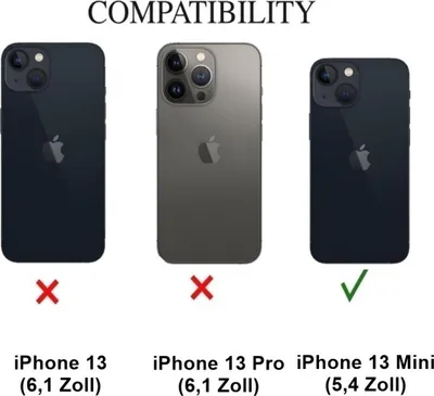 Produktbild von Hülle für Apple iPhone 13 Handyhülle Hybrid Silikon Case Bumper Cover Klar