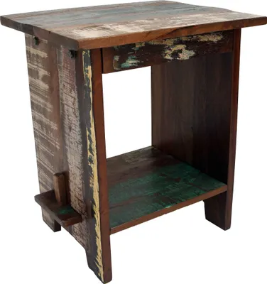 Produktbild von Beistelltisch, Telefontisch - Modell 92, Braun, Holz, 60*53*43 cm, Kaffeetische & Bodentische