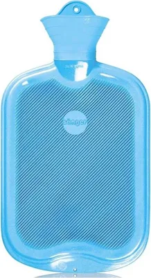 Produktbild von Wärmflasche Lamelle beidseitig 2,0 L hellblau