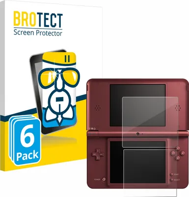 Produktbild von 6x BROTECT Schutzglas für Nintendo DSi XL Schutzfolie Panzer Folie Glas Display Schutz klar