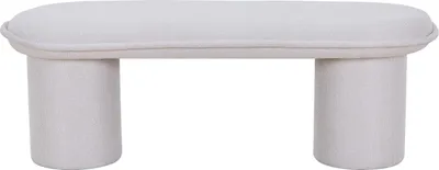 Produktbild von Gepolsterte Bank – Beige - ELAMIU
