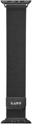Produktbild von Laut Steel loop Ersatzarmband für Apple Watch 38/40 mm Edelstahl schwarz