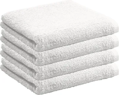 Produktbild von REDBEST Duschtuch Oceanside" 4er-Pack weiß 70x140 cm"