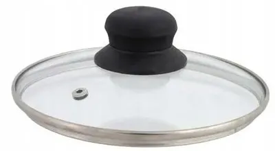Produktbild von DOMOTTI Glasdeckel mit Lüftungsöffnung 22cm