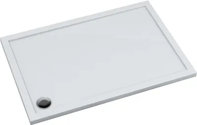 Produktbild von AQUABAD Duschwanne/Duschtasse Villa mit LeakProtect Technologie Smooth White 90x120cm Rechteck
