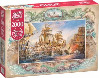 Image de Puzzle CHERRY PAZZI Bataille navale 2000 pièces