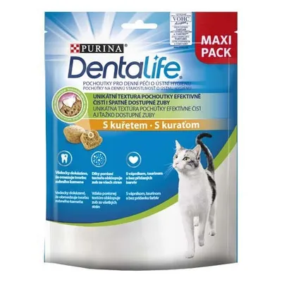 Imagen del producto de PURINA DENTALIFE para gatos, sabor a pollo, 140g, código de producto: 17641