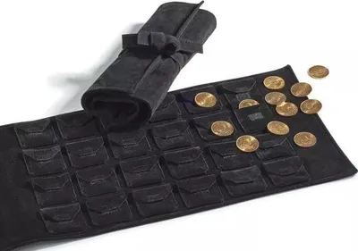 Obrázek produktu pro Sametová role na uložení mincí - na 24 mincí do průměru 50mm (K92004)